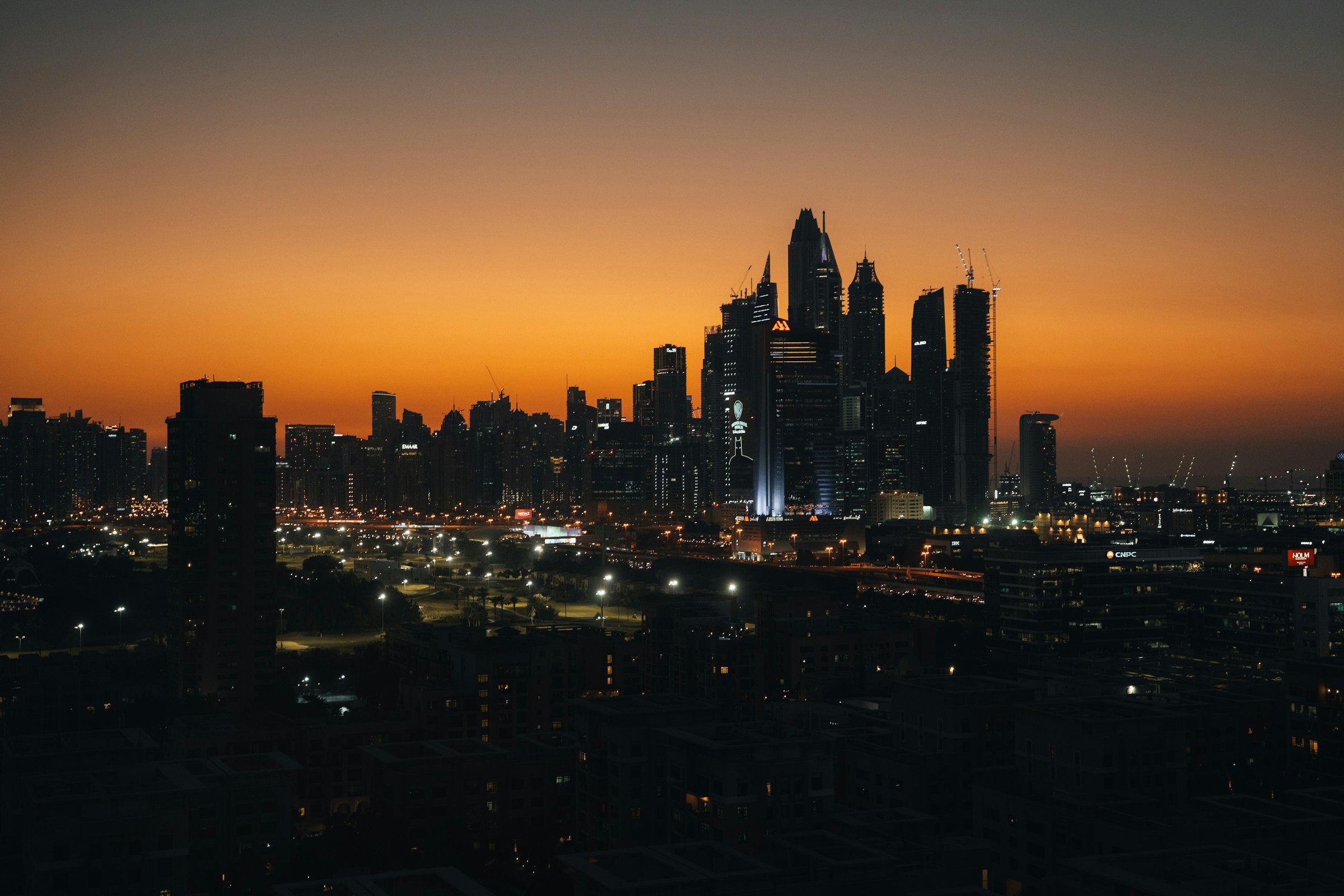 Luxury Dubai property with skyline view, managed by Virestia short-term rental management